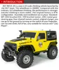 RGT RC CAR 1/10 EX86010-JK 4WD 4x4 Electric Off Road RC Rock Crawler Pioneer Hobby RTR Rock Crawler Toys for Children Boy Gift