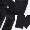 Jeans femininos de alta ascensão y2k high street angustiado denim calças rasgadas em linha reta tassel calças de carga casual solto mãe jean 220216