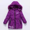 2020 Mädchen Daunenjacke Kinder Winterkleidung Kinder Warme Dicke Mantel Winddichte Jacke für Mädchen Cartoon Parka Winter Oberbekleidung LJ201130