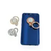 Diamant Bling Metal Finger Ringhållare 360 ​​Degree Cell Phone Stand Bracket för iPhone 12 11 Pro Max 7 8 x XR XS Samsung Adnroid Telefon