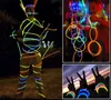 7 8Multi Color Glow Stick Bracelet Colliers Neon Party LED FLASHING LUMING WAND NOUELLIE TOUELL LED CONCEPTION VOCAL Sticks Flash