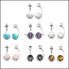 Nose Rings & Studs Body Jewelry 1/2Pc Crystal Belly Button Piercing Ring 14G Surgical Steel Opal Bar Sexy Navel Cute Drop Delivery 2021 Ex8L
