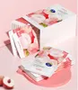 Venzen 1 Box Peach Sleep Mask Cream Rozjaśnianie Maska twarzy Krem Maska nawilżająca Kremowa Pielęgnacja skóry