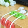 New Cable Drop Clip Desk Tidy Organiser Wire Cord Lead USB Charger Holder Fixer Wholesale LX4209