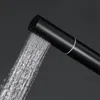 Ręcznie prysznicowa głowica mosiężna pistolet deszczowy w sprayu łazienka ręka trzymaj prysznic mosiężna kolumna wodna opady deszczu prysznica Chrome 2 funkcje 201105