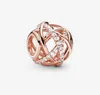 S Sterling Sier Sieraden Diy Beads past Europese originele armbandenstijl Rose Gold Women BraceletCollier Charm