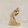 Vilead الحجر الرملي مصر تمثال القط الدينية فنغشوي التماثيل الحيوان التموين الإبداعية خمر ديكور المنزل القط النحت هدايا T200703
