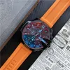 Hot Sale Märke Män Casual Sport Klockor Running Secondes Quartz Mens Armbandsur Gummi Strap Reloj de Lujo