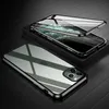 360 Metal Phone Case For iPhone 12 Pro XS Max XR SE 8 7 6s Plus Double Sided Tempered Glass Cover For iPhone 11 Case9588305