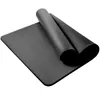 Yogamatta med bärhandtag 15 mm tjock non slip gym träning fitness pilates miljövänligt material yogamatta#40266L