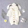 Lzh lente baby baby kleding voor geboren rompertjes meisjes jongens kerst kostuum peuter winter jumpsuit kinderen overalls 220222