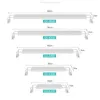 2060cm LEDリウム照明水タンク植物植物ライトランプ拡張可能なブラケットY200917用の白と青のフィット