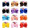 8 cali duże łuki duże dziewczyny butikowe łuki Bowknot Hair Hair Akcesoria 20pcs