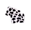 DHL100PCS Kvinnor Plush Cow Prints Square Zipper Min Coin Purses