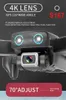 FEMA S173 Mini Drone With Camera 4K HD Professional Wide Angle Selfie WIFI FPV VS RC Quadcopter S167 Dron GPS1