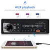 1 Din autoradio lecteur stéréo numérique Bluetooth vidéo lecteur MP3 FM Audio ISO USB/SD avec entrée AUX dans le tableau de bord