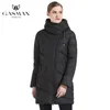 Gasman мода женщины с капюшоном Parka down зима бренд для пуховики женщины зима густые пальто женские женские джексы и пальто 18806 201030