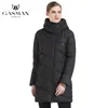 Gasman Moda Mulheres Com Capuz Parka Down Inverno Marca Para Down Jacket Mulheres Inverno Espesso Overcoat Mulheres Jacets e Casaco 18806 201030