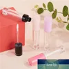 /50pcs 8ml Makeup Accessories Transparent Lipgloss Packing Container Cosmetic Lipstick Bottle Purple Pink Lip gloss Tube Tools