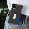 Armor 3 w 1 TPU PC Case Phone Case z Czarny Clip Card WHOCK Osłona do iPhone 13 12 11 Moto G Stylus 5g Case