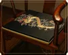 Lyxbroderi drakstol kuddar sittplatser kuddar kontor hem dekorativ kinesisk siden satin nonslip matstol fåtölj säte cu9829792