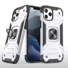 Armadura híbrida defesa kickstand de dedo anel para iPhone 13 Pro Max 12 11 XR XS Samsung S21 S22 Nota 20 Ultra A20 Styo 6