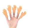 Novidade engraçado cinco dedos par aberto palmeiras jogo e luva conjunto de brinquedos ao redor do pequeno jogo modelo de halloween modelo
