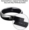 3 Smart Ring Zubehör für Tesla Model 3 Schlüsselkarte Schlüsselanhänger Ersatz Keramik RFID Smart Ring Unterstützung Anpassung Schnelle Lieferung mit Priorität