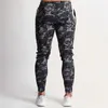 Herrbyxor Höst Casual Streetwear Fashion Clothing Gym Quick-Torka Bodybuilding Exercise Camouflage Sweatpants1