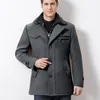 Plus Size 2020 Smart Disual Mens Coats Overtoats Overgled Adhicle Gockets Winter Dress Coat New Coplials LJ201110
