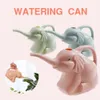 Irrigation Long Nozzle Lawn Watering Can PP With Handle Kids Tool Patio Cute Cartoon Elephant Outdoor Garden Plant Flower Home 201203