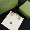 Luksusowa biżuteria Boguła Micro-diamond 18K Gold Letter miłosny Vintage Kobieta metalowa niecijana bransoletka celebrytka żeńska Boletka 258Z