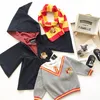 Autumn and Winter Boys and Girls 'Children's Cos Clothes Wizard Sweater Kids Sweaters LJ201128