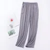 Mens Trousers Casual Pants Summer Long Loose Cotton Lightweight XL~3XL1