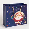 L'ultima dimensione 30X27X12CM, sacchetto regalo di Natale, decorazioni natalizie, imballaggio in cartone per borsa della spesa, spedizione gratuita