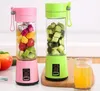 380ml Personal Blender Portable Mini Blender USB Juicer Cup Electric Juicer Bottle Fruit Vegetable Tools ZZC4054