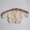 Autunno neonato cardigan cappotti cotone ragazza capispalla manica lunga top vestiti abbigliamento giacche per neonato 201030