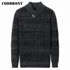 COODRONY Brand Turtleneck Sweater Men Fashion Casual Pull Homme Winter Thick Warm Sweaters Knitwear Wool Pullover Men C1016 201224