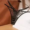 Vedi attraverso il ricamo Farfalla Mutandine Diamond Low Rise T Back G Strings perizoma Intimo donna Lingerie sexy Abbigliamento will and sand new