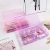Jewelry Organizer 15 Grids Clear Plastic Beads Organizers Earring Rings Storage Containers Display Case Storage Box Containers