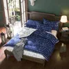 Moda elegante minimalista adulto para crianças de cama de quatro aloe vera algodão fibra química de letra confortável impressão de cama de quatro conjuntos d0