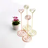 10st Tabell Place Card Holder Table Number Holders Stands Heart Shape Po Picture Memo Clips for Wedding Party Decorations 2011303030