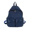 Backpack Kobiety Denim 2021 Casual Rame School Torba płócienne plecaki dla nastolatków dziewcząt lub chłopiec plecak Big Travel Shops Bag1