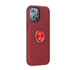 For iPhone 12 Pro Max 6.7 12 Mini 5.4 360 Rotating Ring Car-Holder Mobile Phone Case Shockproof Back Cover D1