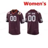 Cousue coutume 5 Tyrod Taylor 6 Grimsley 7 Nichael Vick 78 Bruce Smith Virginia Tech Hokies College Men Femmes Jersey Jersey 241T