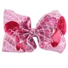 2020 Dzieci Cekiny Bow Hairpin Baby Girls Mermaid Hair Bow Cartoon Akcesoria do włosów Dzieci Kokarski Barrettes 7-8 cali C3415