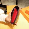 2020 Cartão de crédito inteiro carteira longa bolsa Lady Lady Multicolor Coin Burse Seat Lady Classic Zipper Pocket Clutch271O