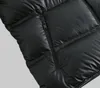 2021 Winter Man Boy Hooded Down Jacket Fashion Designer masculin poche latérale Male Zipper Short Warm Outwear6503089