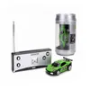 Hot koop 8 kleuren cokes kan mini rc auto voertuig radio afstandsbediening micro racing auto 4 frequenties voor kinderen presenteert geschenken LJ200918