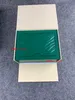 최고의 선물 상자 어두운 녹색 나무 시계 상자 선물 상자 l 사이즈 스위스 시계 상자 카드 레이블이없는 최고 품질의 시계 상자
